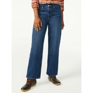 Free Assembly Super High Rise Straight Jeans
